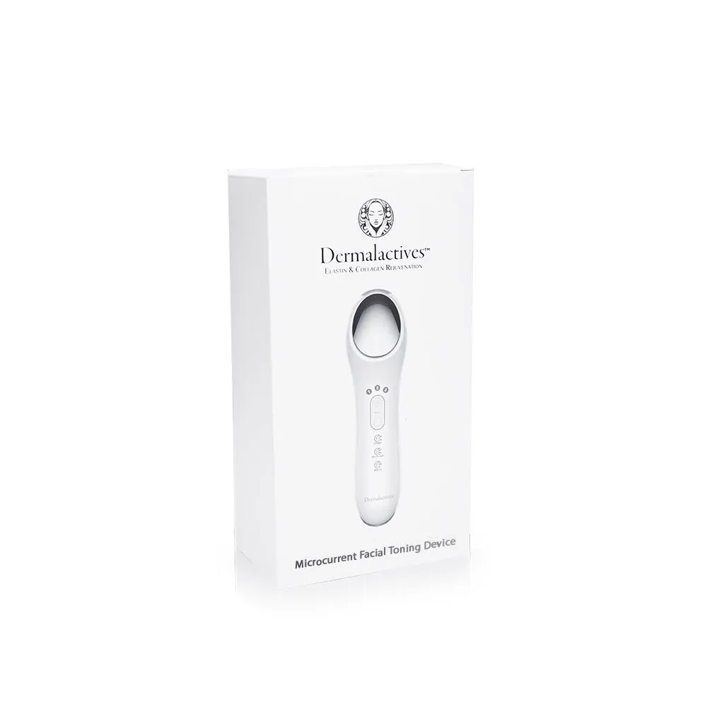 Microcurrent technology delivers soft, gently waves through the skin and muscles